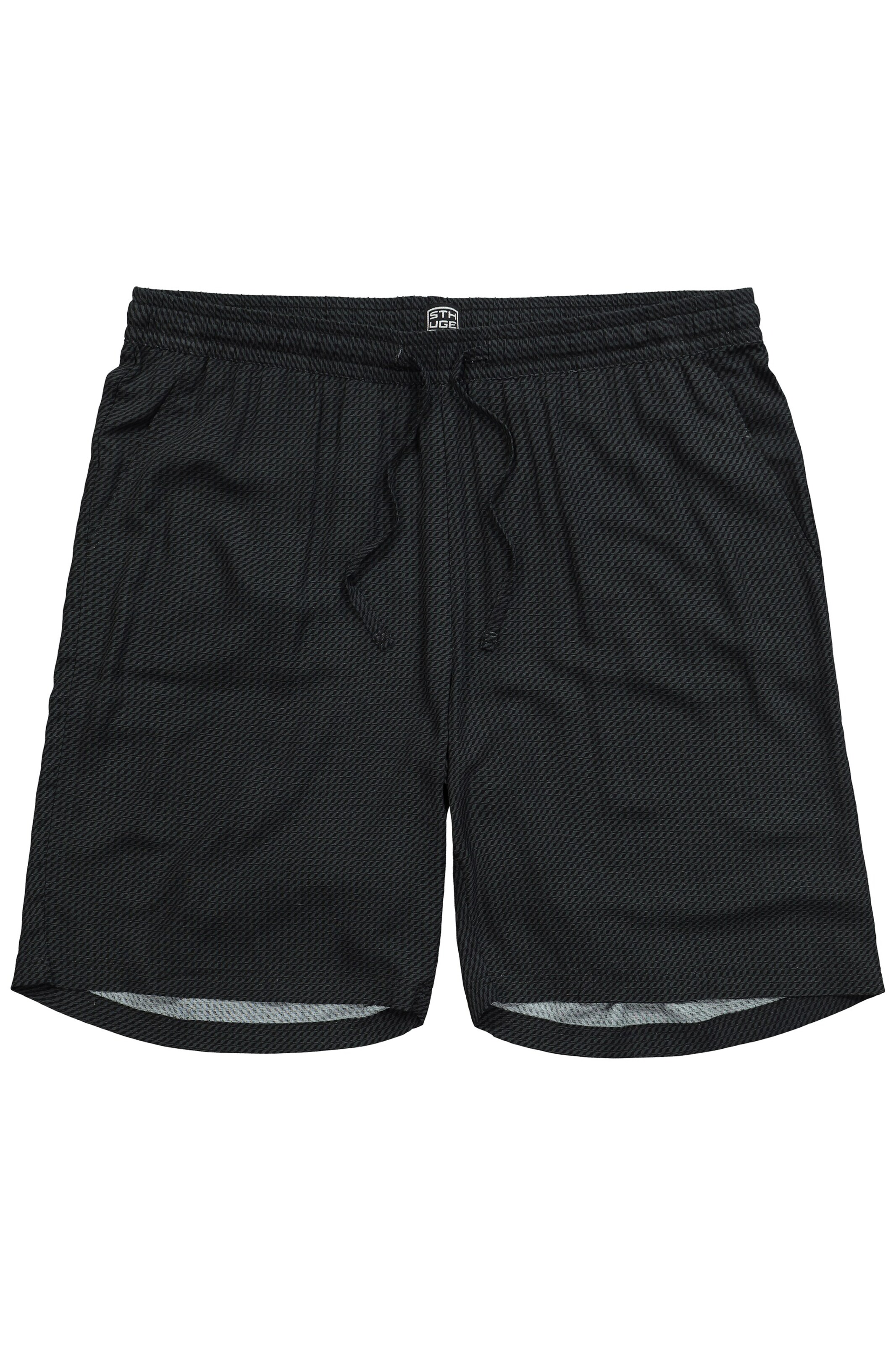 STHUGE Regular Broek in Zwart: voorkant