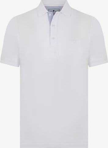 DENIM CULTURE Shirt 'Justin' in Wit: voorkant