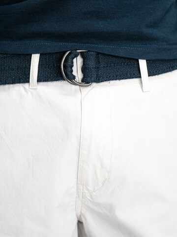 Regular Pantalon chino Petrol Industries en blanc