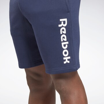 Reebok Regular Workout Pants in Blue