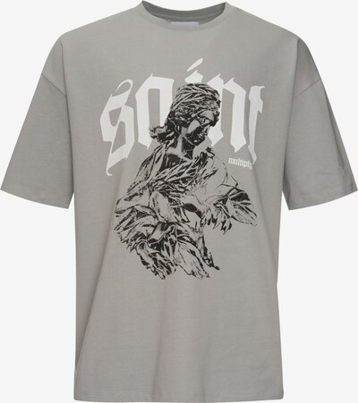 Multiply Apparel Shirt 'Saint' in Grey / Black / White, Item view