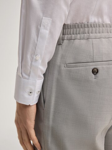 JOOP! Slim Fit Businesshemd 'Pierce' in Weiß