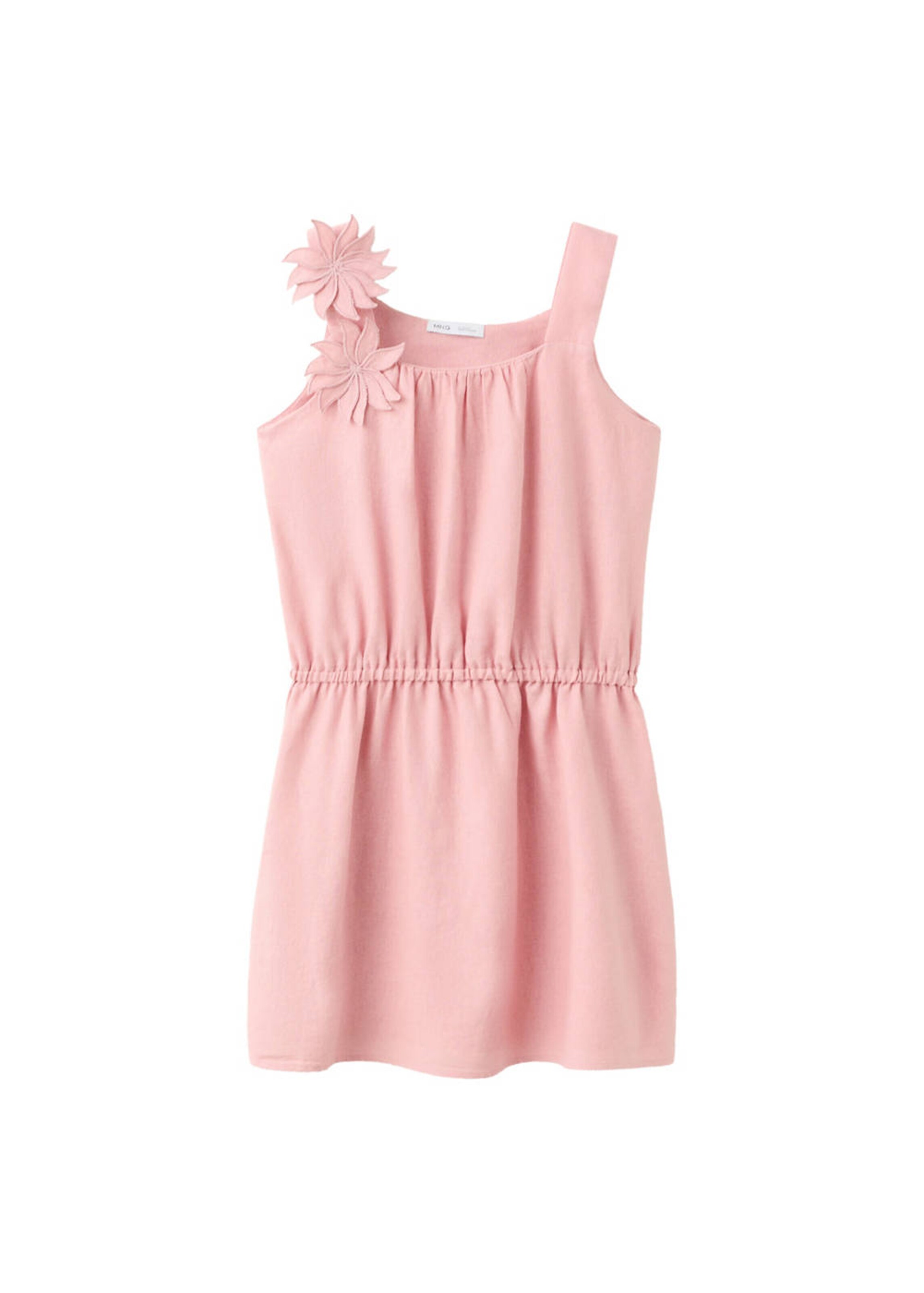 MANGO KIDS Dress 'Petalo' in Pink: front