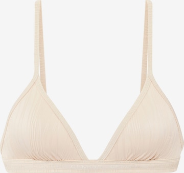 Copenhagen StudiosTrokutasti Bikini gornji dio - bež boja: prednji dio