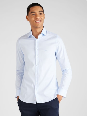 Slim fit Camicia di Michael Kors in blu: frontale