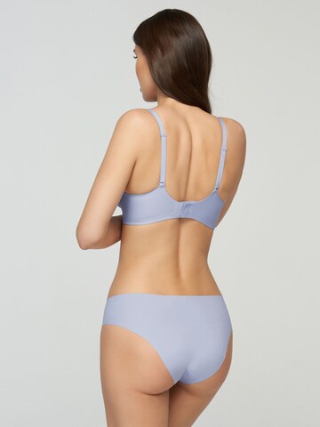 Marc & André Bustier BH 'Second Skin' in Blau