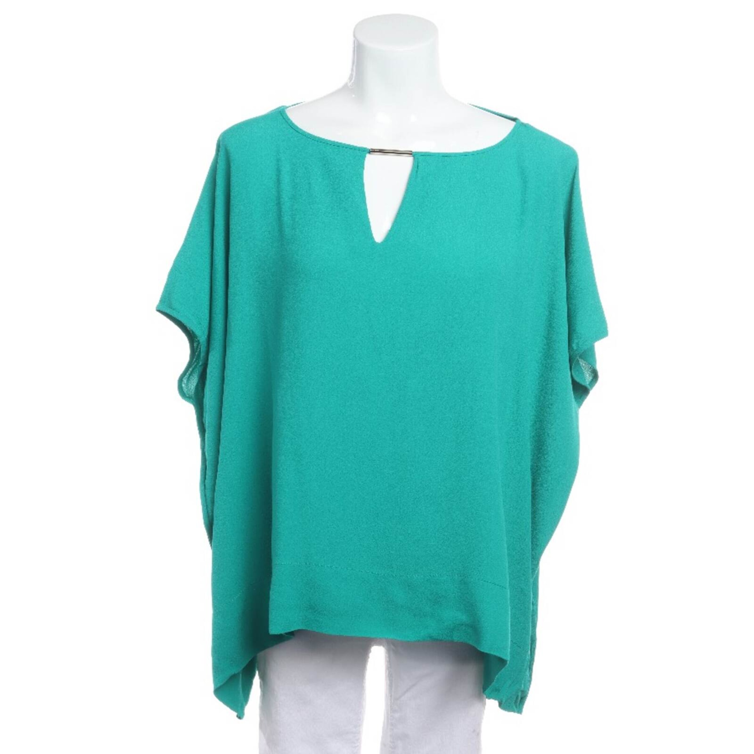 Diane von Furstenberg Bluse / Tunika S in Grün: Vorderseite