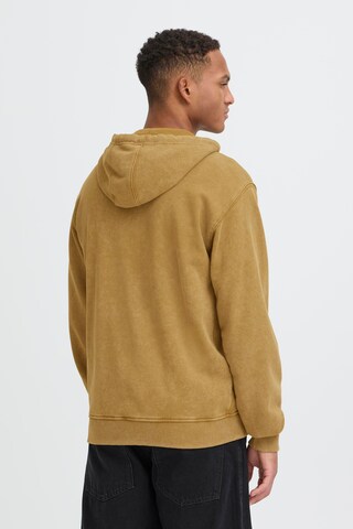 BLEND Zip-Up Hoodie in Yellow