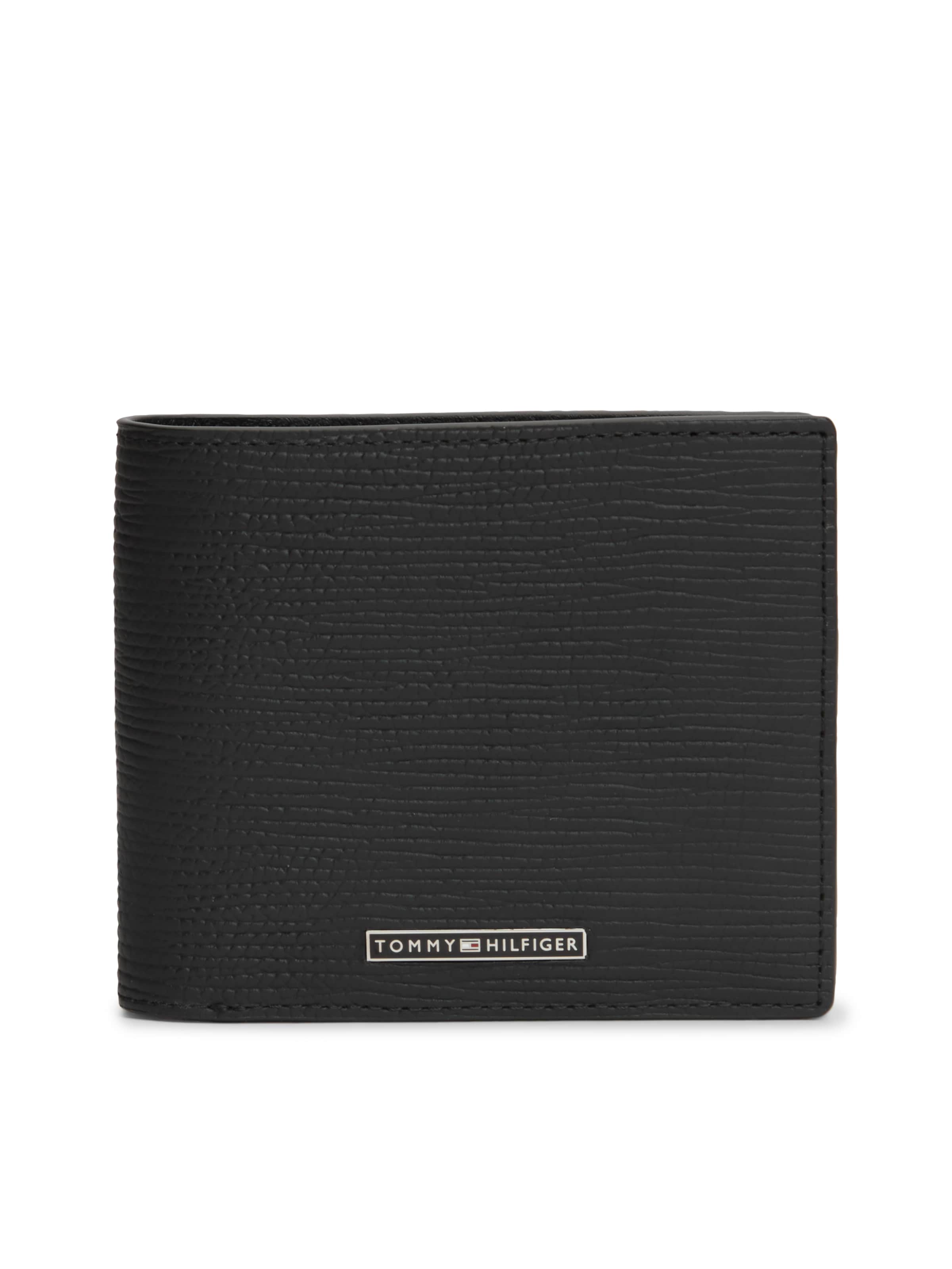 Portofel de la TOMMY HILFIGER pe negru: față