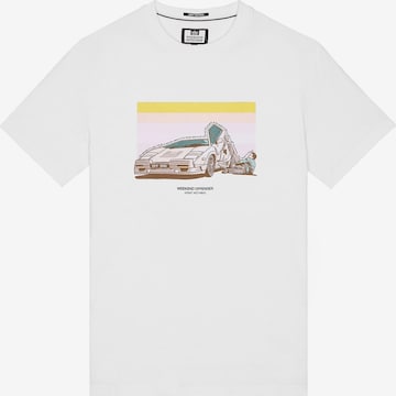 T-Shirt 'Quaaludes' Weekend Offender en blanc : devant