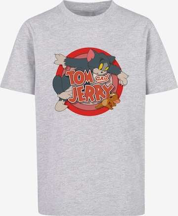 ABSOLUTE CULT Shirt 'Tom and Jerry - Classic Catch' in Grey: front