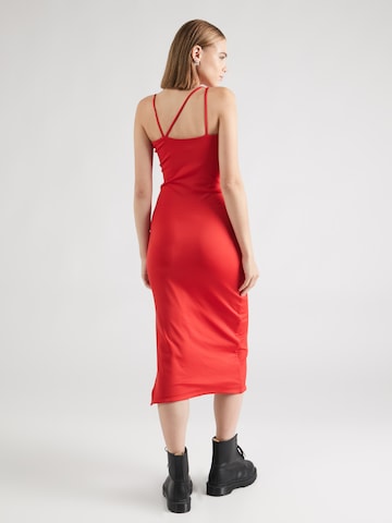 Tommy Jeans Cocktailjurk in Rood