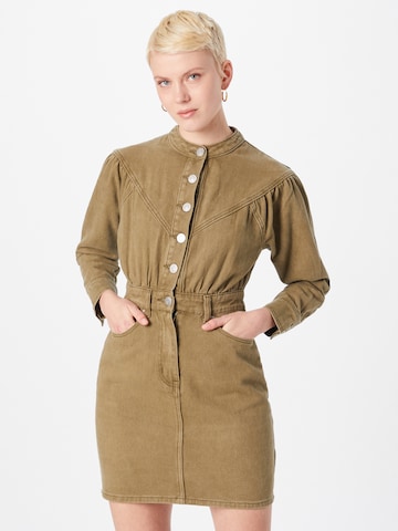 Robe Nasty Gal en vert : devant