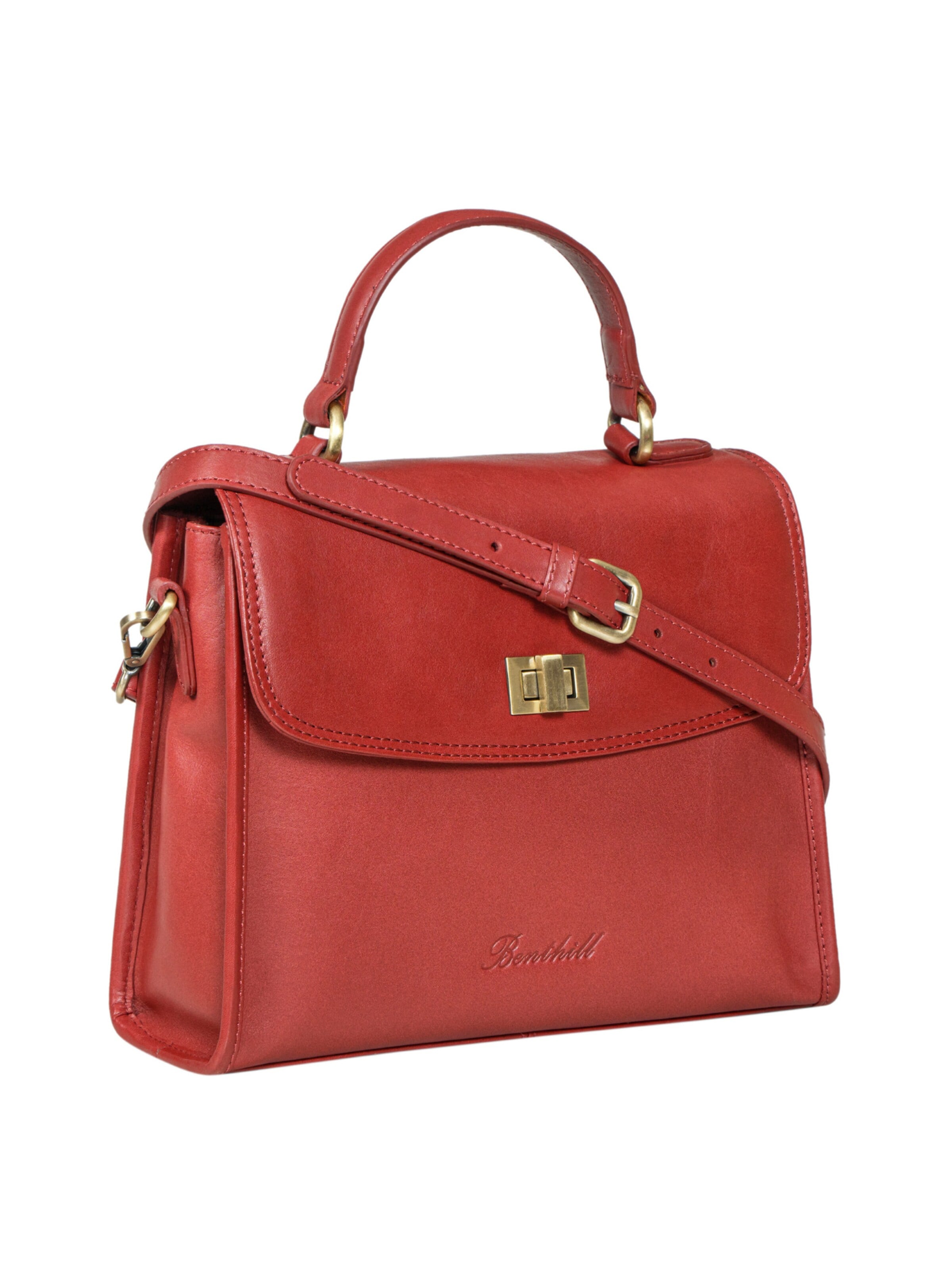 Benthill Handbag in Red