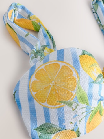 zils Next Bandeau Bikini augšdaļa