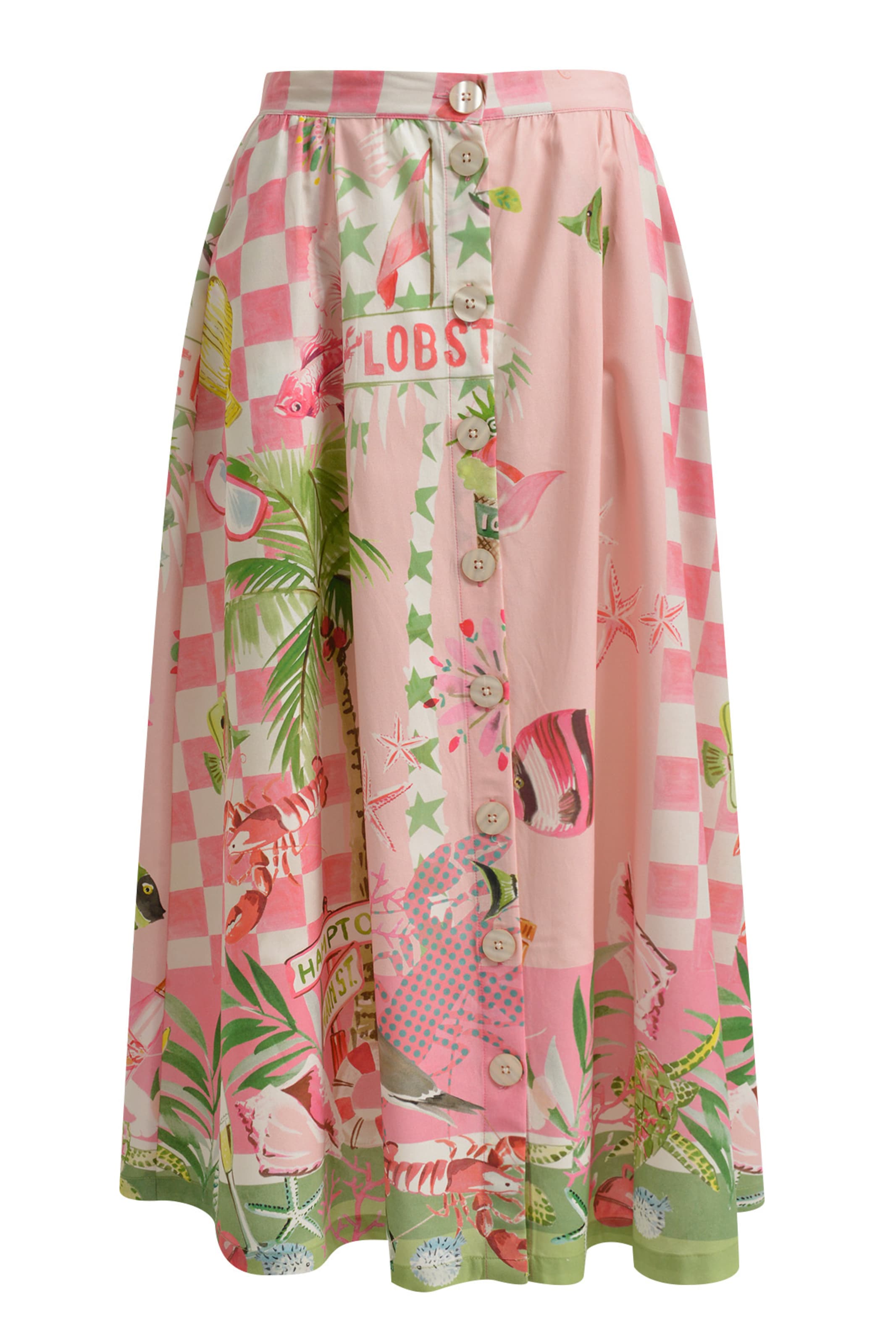 Smith&Soul Skirt in Red: front