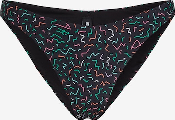 Karl Lagerfeld - Cueca biquíni 'Geometric' em preto: frente