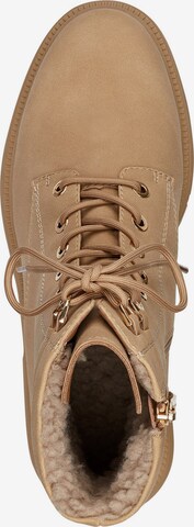 TAMARIS Veterlaarsjes in Beige