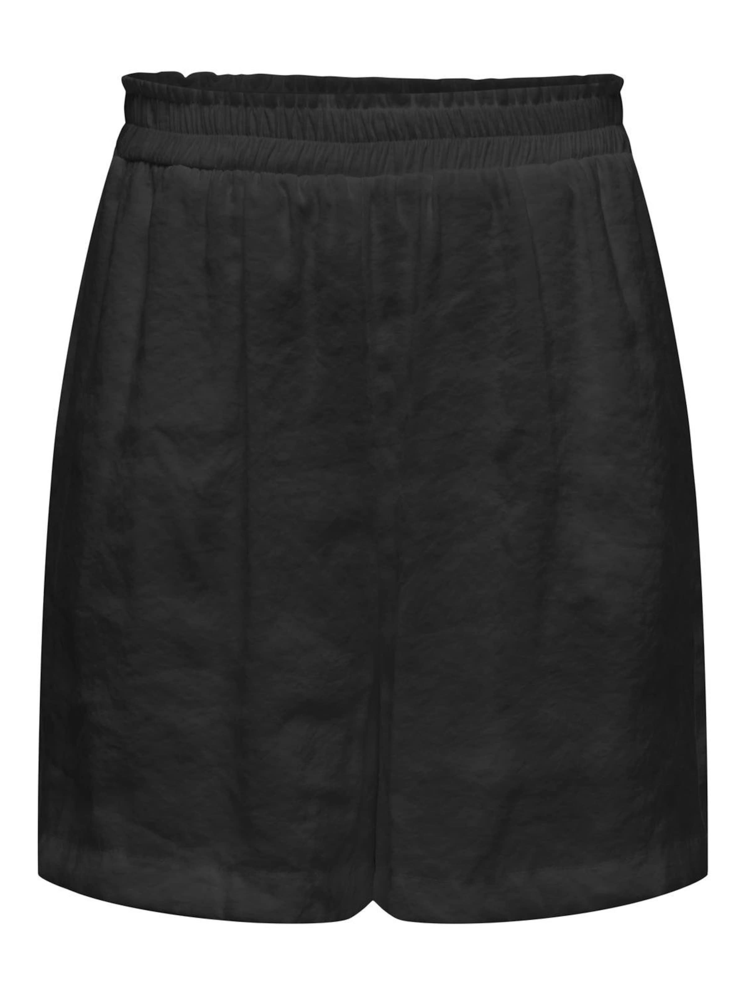 juoda ONLY Laisvas Kelnės 'ONLIris': priekis