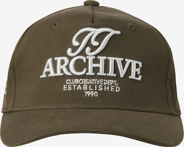 JACK & JONES Cap 'JACFRAME HAINES' in Brown: front