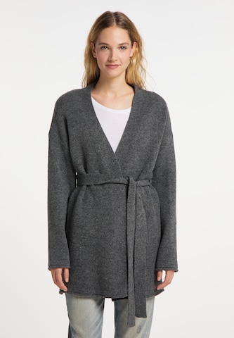 Cardigan DreiMaster Vintage en gris : devant