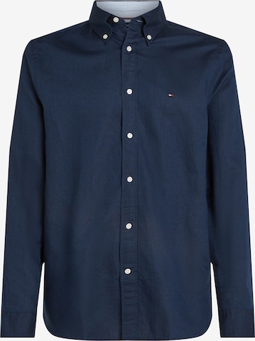 TOMMY HILFIGER Klasický střih Košile – modrá: přední strana
