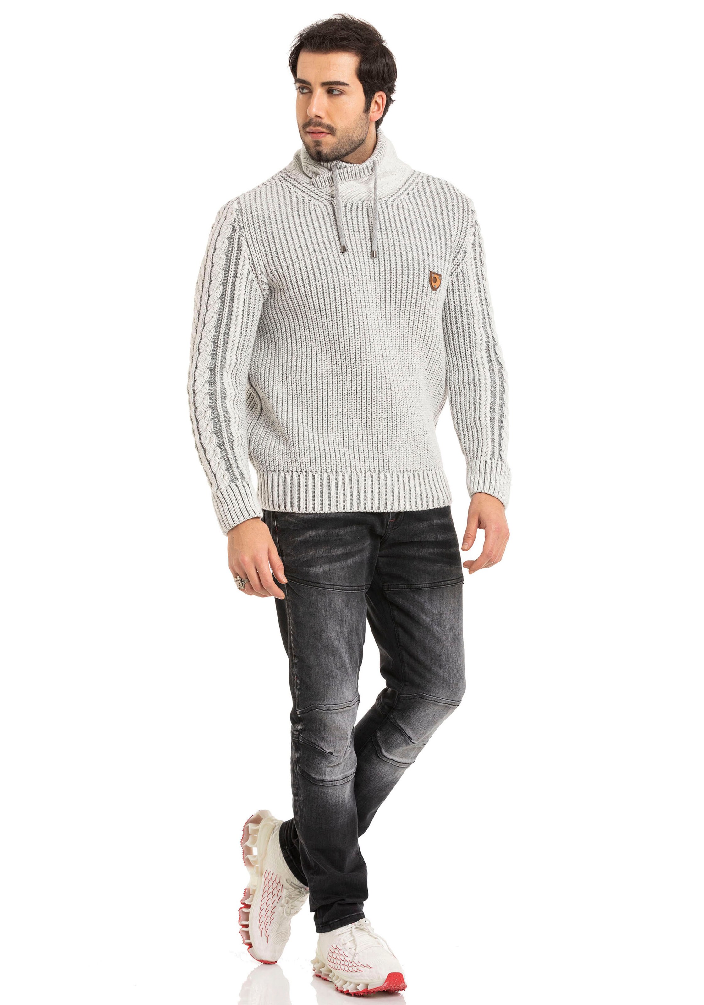 CIPO & BAXX Sweater in Grey