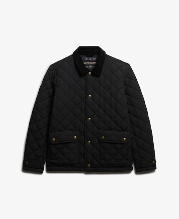 Veste mi-saison Superdry en noir : devant