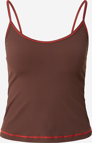 DIESEL Undershirt 'HILDAS' in Brown: front