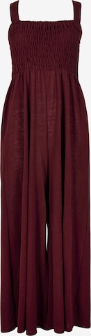 Apricot Jumpsuit in Rood: voorkant