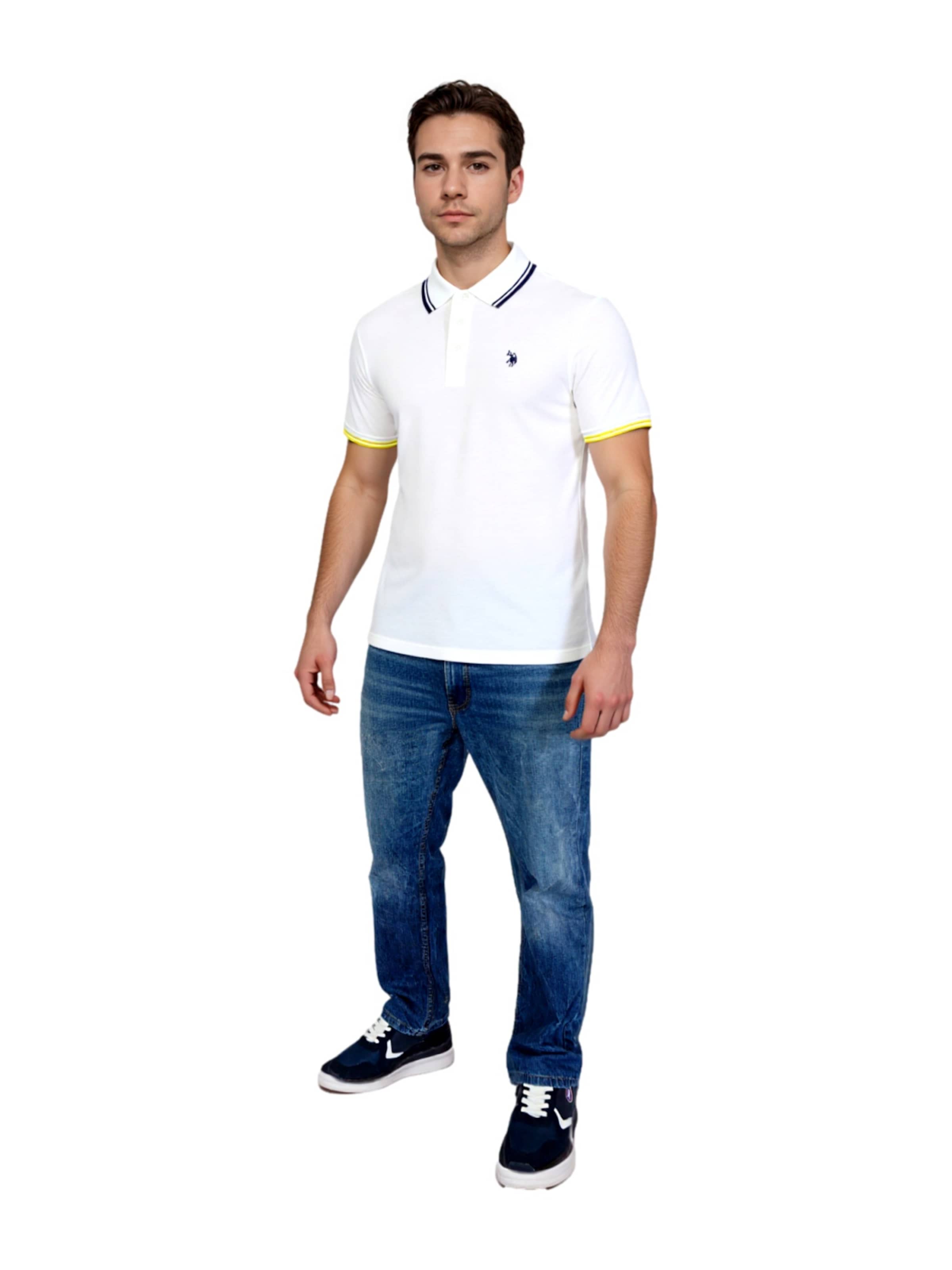 U.S. POLO ASSN. Tričko - Biela