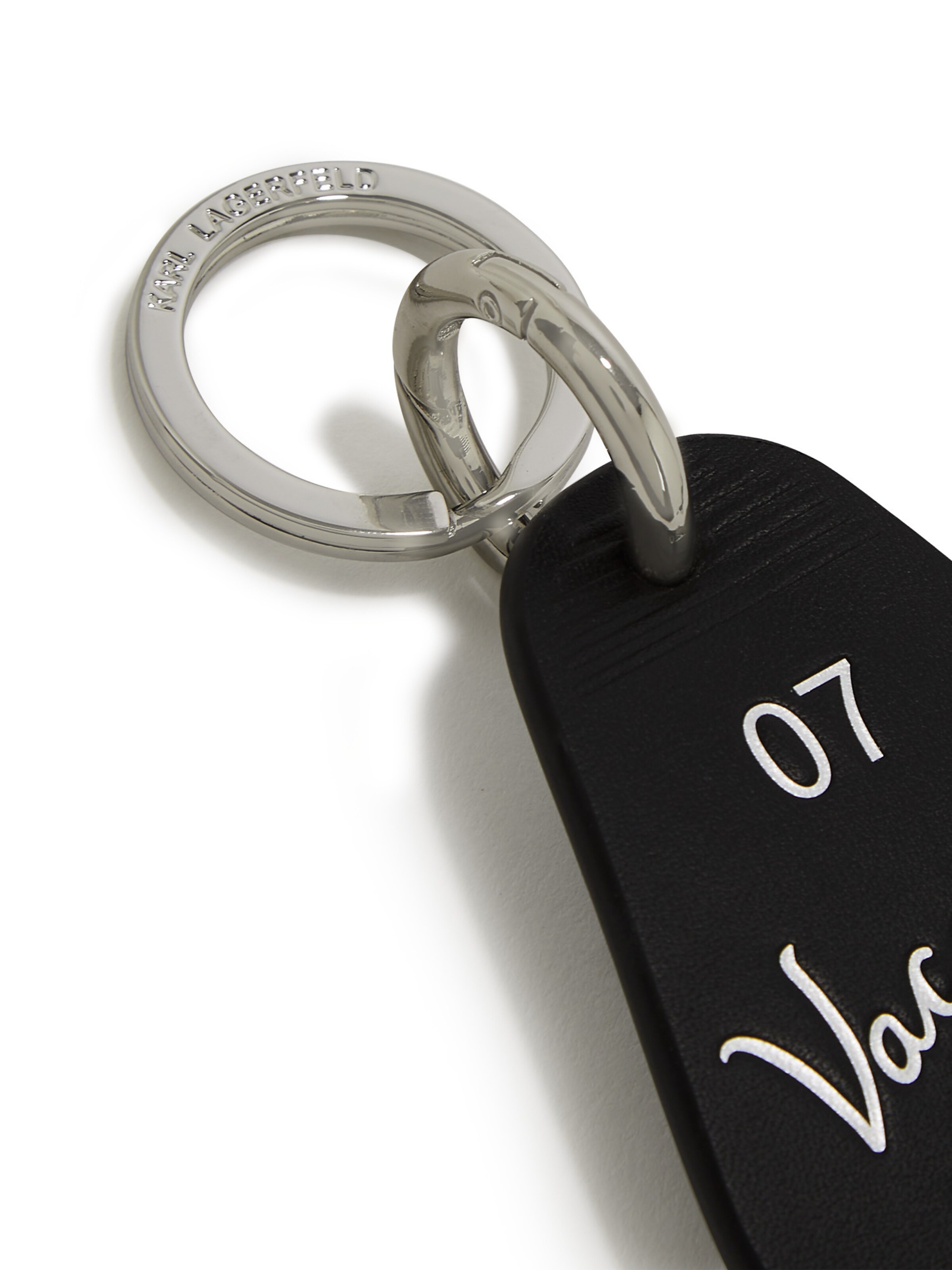 Karl Lagerfeld Avaimenperä 'Vacances de Karl' värissä musta