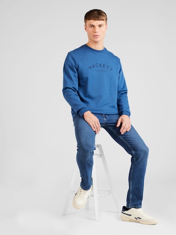 Hackett London Sweatshirt 'CLASSIC' i blå