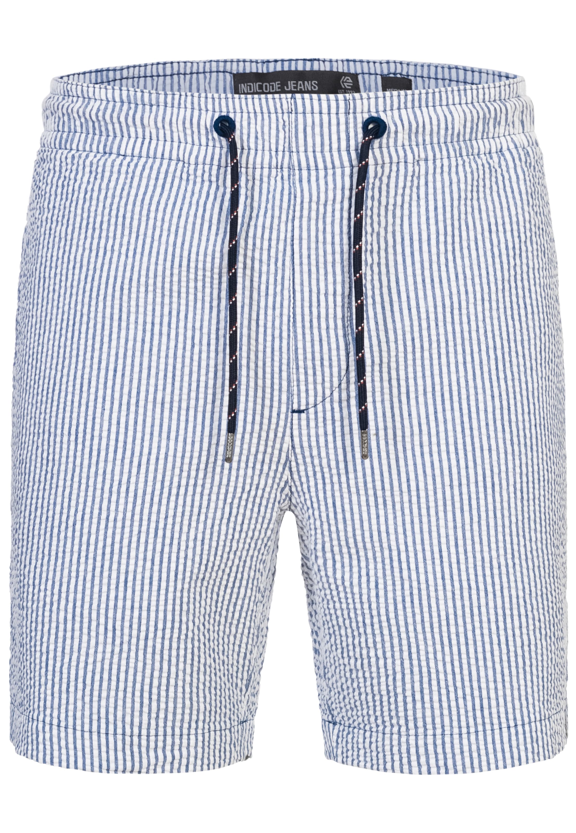 INDICODE JEANS Regular Broek 'Alizzo' in Blauw: voorkant