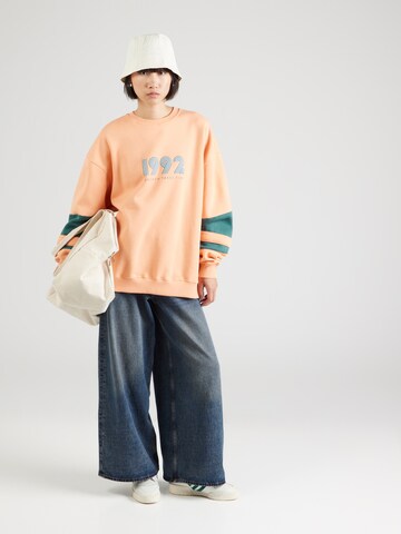 Sweat-shirt '1992' OH APRIL en orange