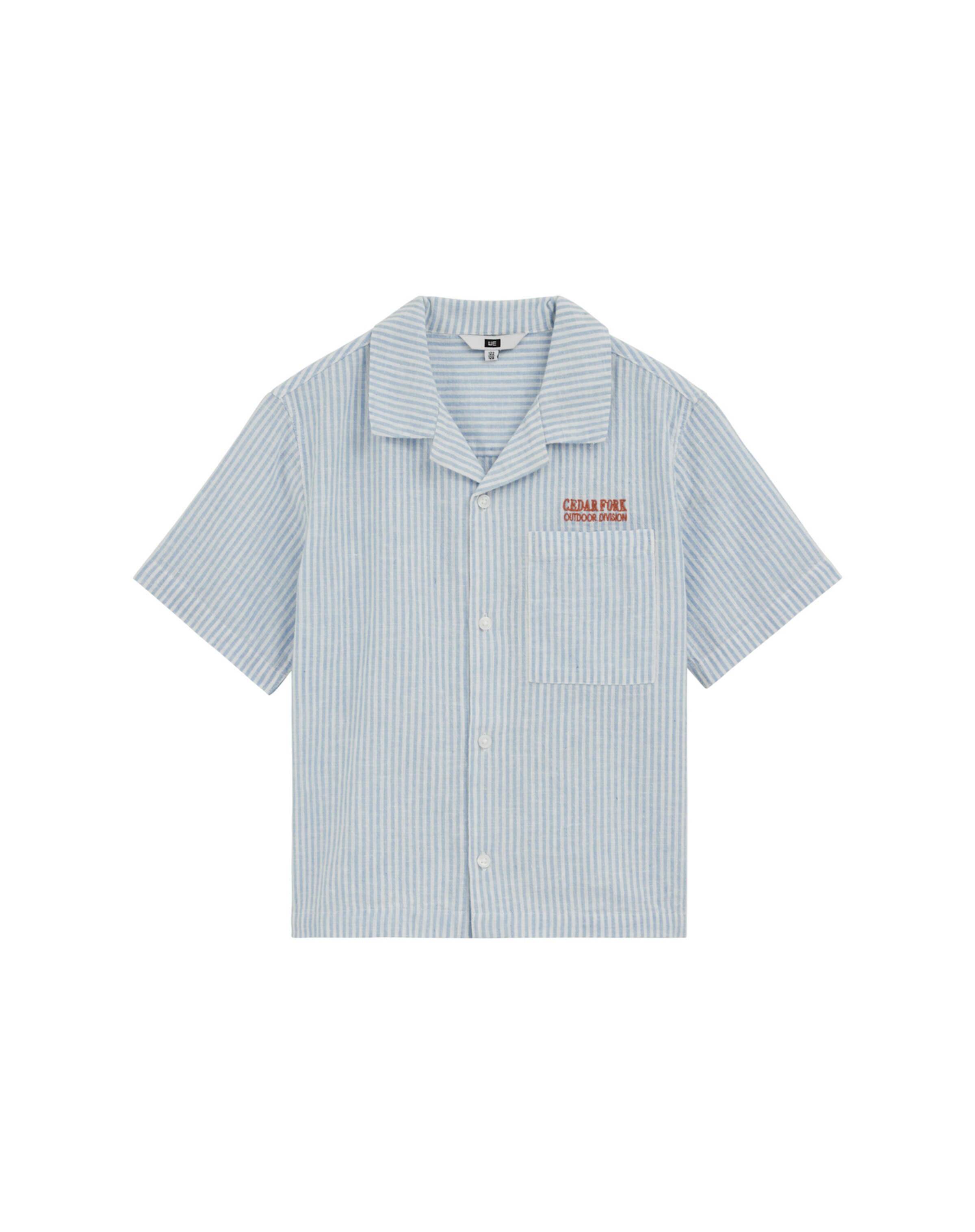 WE Fashion Regular Fit Skjorte i blå: forside