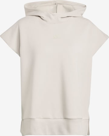 smėlio ADIDAS SPORTSWEAR Sportinio tipo megztinis 'All Szn': priekis