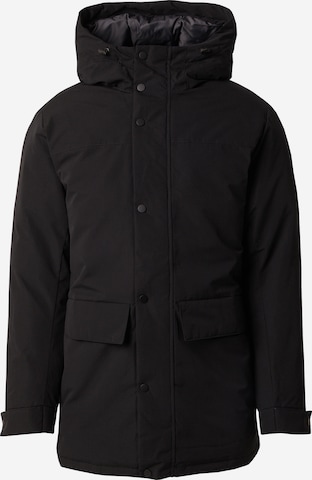 Veste mi-saison 'CHAMP' JACK & JONES en noir : devant