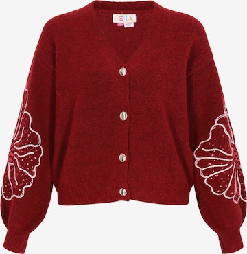 IZIA - Cárdigan en rojo: frente