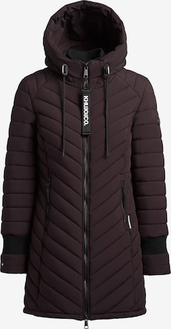 Manteau d’hiver 'Nita4' khujo en violet : devant