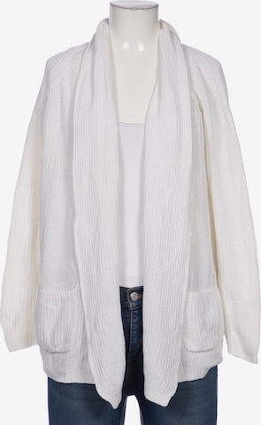 Lands‘ End Sweater & Cardigan in S in White: front