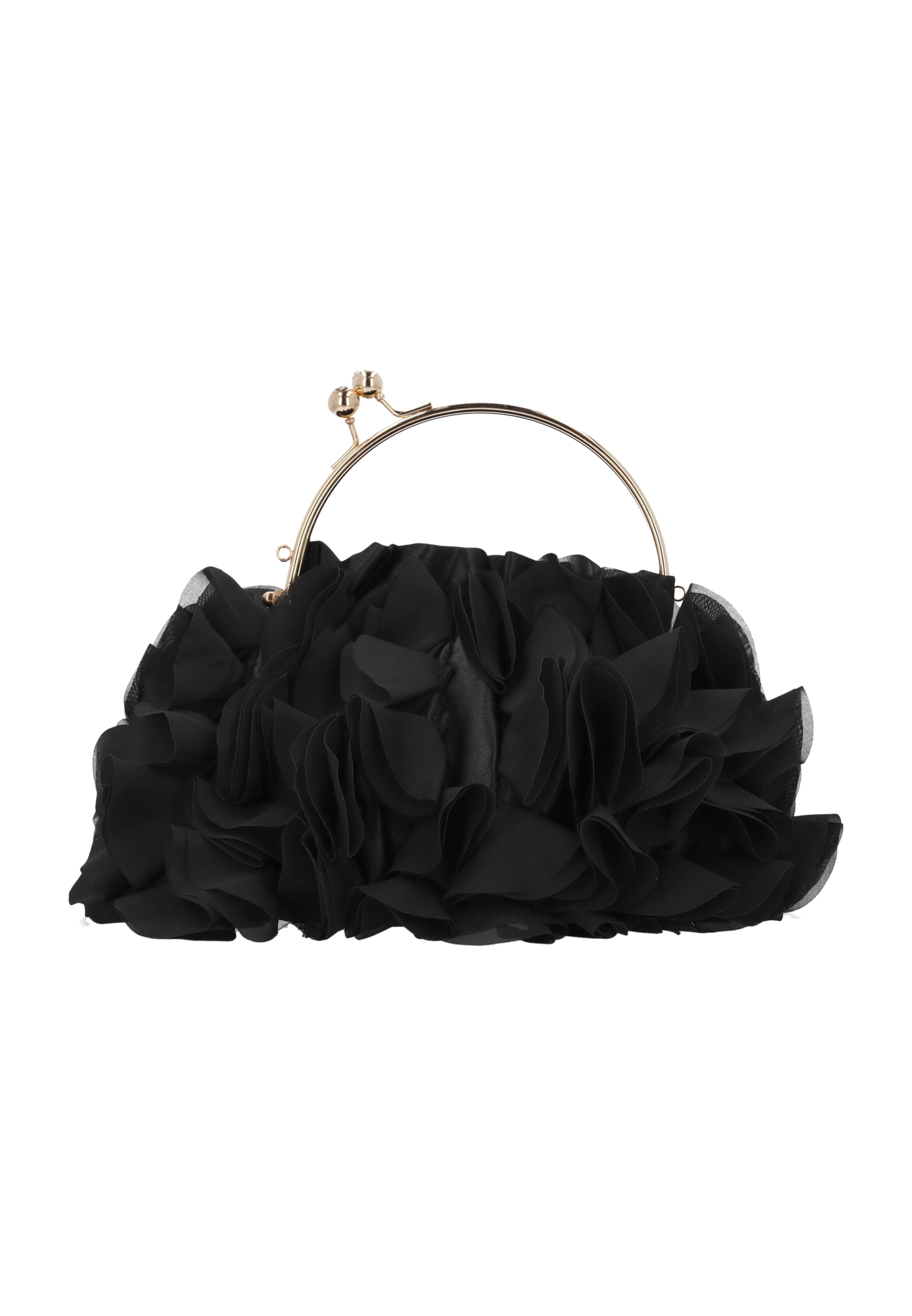 faina Handbag in Black: front