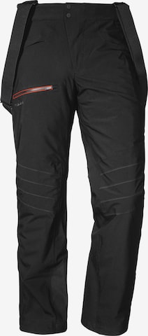 Schöffel - Regular Calças outdoor 'Canazei' em preto: frente