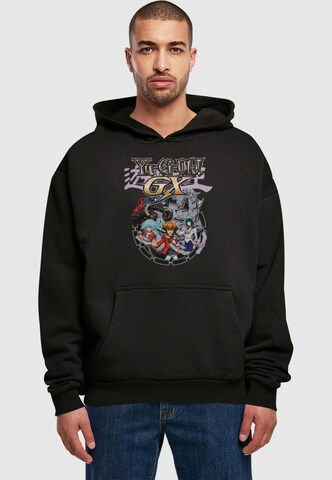 Merchcode Sweatshirt 'Yu-Gi-Oh! - GX' in Schwarz: Vorderseite