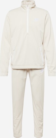 Survêtements Nike Sportswear en blanc : devant