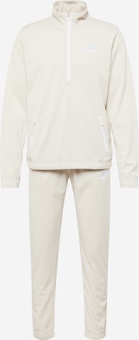 Survêtements Nike Sportswear en blanc : devant