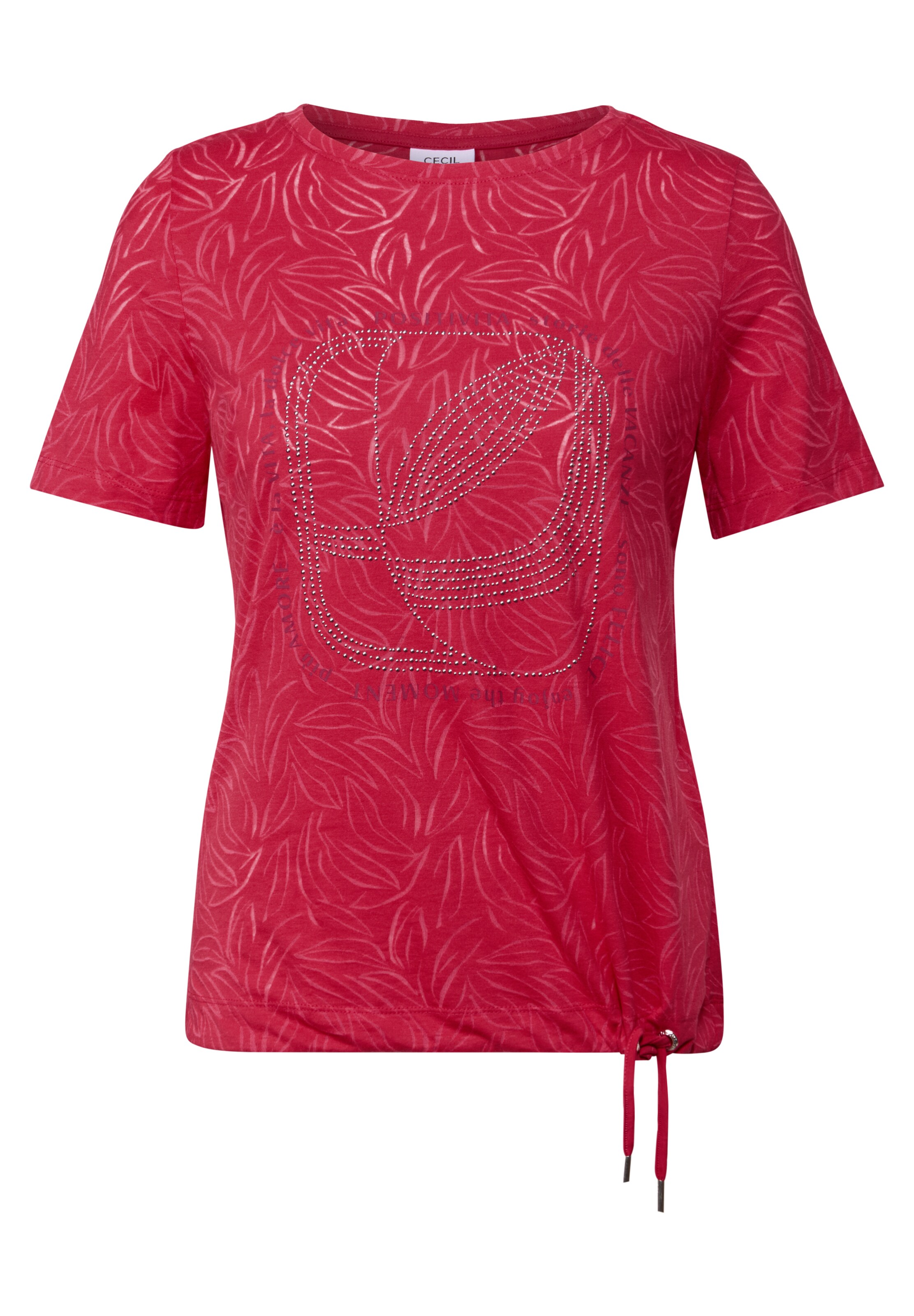 CECIL Shirt in Rot: Vorderseite