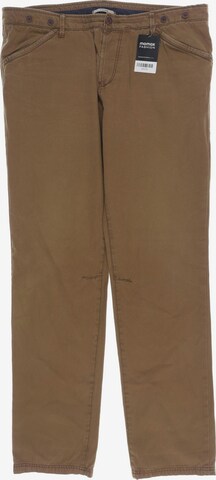 TOM TAILOR DENIM Pants in 35-36 in Brown: front