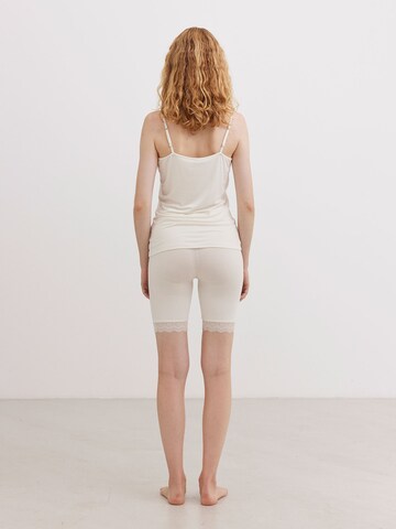 Noa Noa - Skinny Leggings 'Alma' em branco