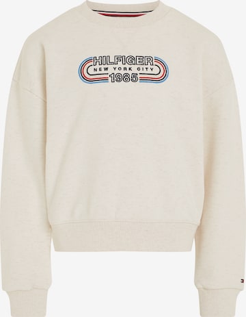 TOMMY HILFIGER Sweatshirt in Beige: predná strana